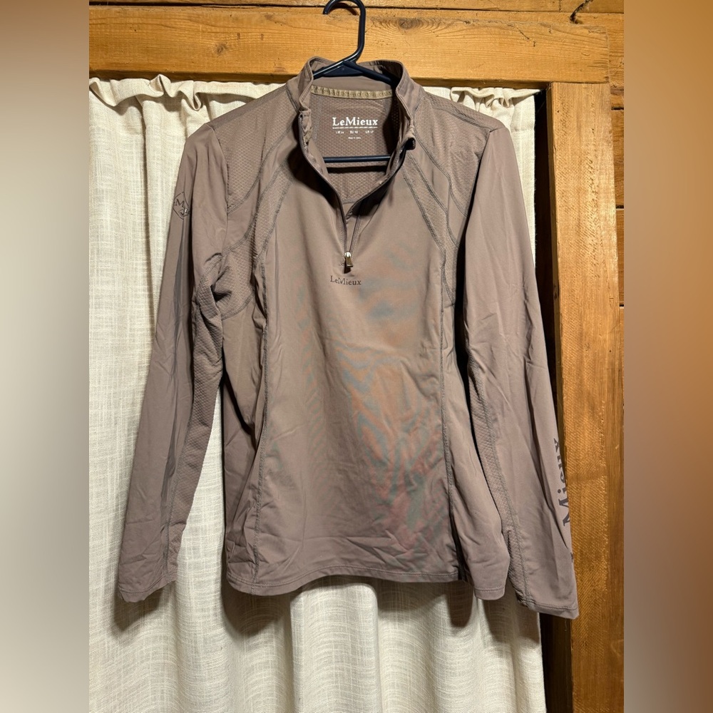 LeMieux Women's Long Sleeve Baselayer - Walnut